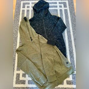 Two Art Class Moto Style Hoodies